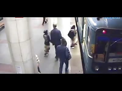 Depressed 54 Year Old Man in Russia Commits Suicide by Walking into Subway Train