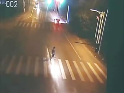 Shock Video shows Man thrown 100 Yards down the road as Friend Witnesses All of It (NEW)