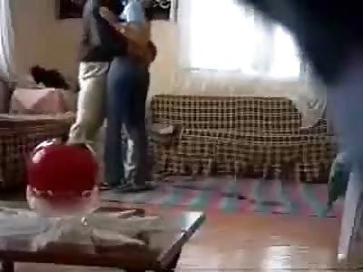 Disturbing Hidden Camera Footage Captures Arabic Great Uncle Ravaging his Niece 