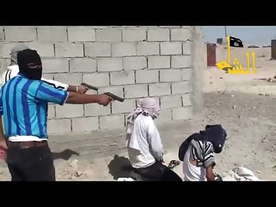 Short and Sweet....Execution from Islamic State of Iraq of 2 Accused Rapists 