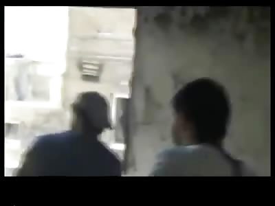 FSA Fighter is it by Accurate Sniper while Shooting from His Building