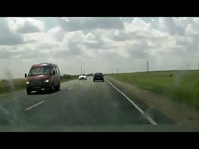 Instantly Fatal and Absolutely Amazing Head on collision 