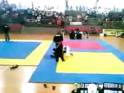 DAMN: Kid Becomes a Tetraplegic From Brutal Head Slam During Karate Match