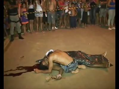 Woman Lies Dead Shot in the Face, Her Boyfriend Mourns over her Dead Body