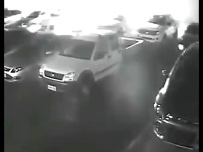 Idiot Thief Sets Himself on Fire Trying to Steal Gasoline