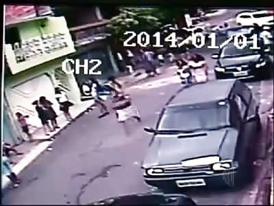 Little Girls are Crushed to Death by Car on Sidewalk in this Brutal Accident