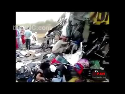 Terrible Bus Accident Kills 13 