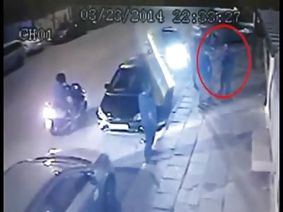 Murder Caught on CCTV Cameras
