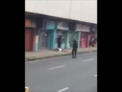 Police are Ready and Kill Thug as he Tries to Flee in Panama