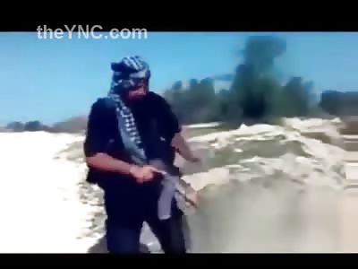 When Trying to Show off Shooting Your AK-47 Goes so Fucking Wrong