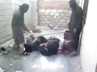 Brutal Beating and Torture of Civilians by Daash Rebels