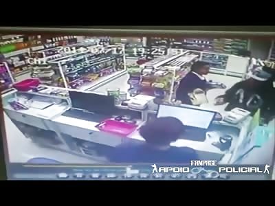 Thug Killed by Cop in a Pharmacy
