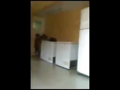 Some Asshole Beats a Bunch of Scared Kids inside of an Orphanage 