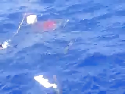Shocking Video: 2 Fishermen are Shot and Killed while Trying to Swim in Fiji Waters...They are Helpless in the Water (Skip to 3:00 Mark of Video) 