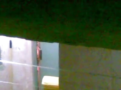Peeping Tom Weirdo Films his Hot Female Neighbor in her Bathroom