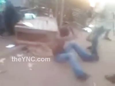 Three Men in Africa Beaten to Death in this Very Brutal Video (Beatings and Dead Bodies)