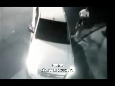 Mountain Bike Murderer .. Man Rolls up on his Bike and Assassinates Driver Point Blank
