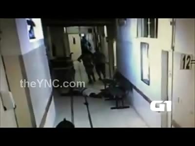 Man is Executed by Three Men while Waiting inside of a Hospital 