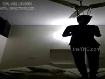 Young Boy Commits Suicide by Hanging Himself from His Ceiling Fan....Watch Full Video