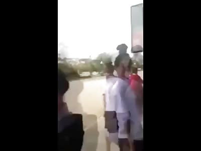 Prep School Girl Brutally and Savagely Beat one of their Own Kicking and Curb Stomping the Shit out of Her