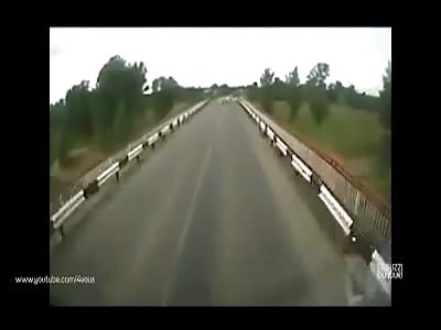 SHocking: Russian Truck crushes dozens of goats :)