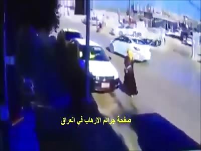 Guy Wearing a Suit Walks by Car Bomb and is Blown to Bits
