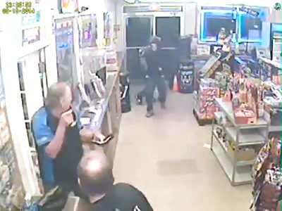 Two Idiots Open Fire During Armed Robbery  