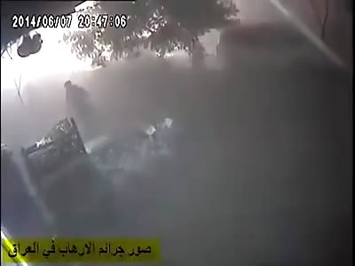 Video of BaghdadTerrorist Attack with Car Bomb on Civilians  