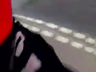 Mother releases helmet cam footage of her sons death on motorcycle for safety campaign..