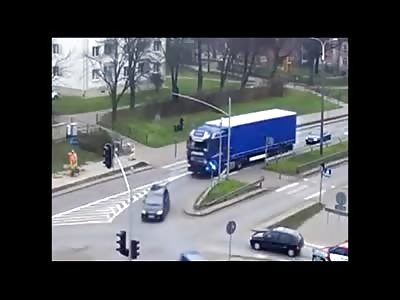 77 Year Old Woman is Killed by Truck..She Never Saw It 