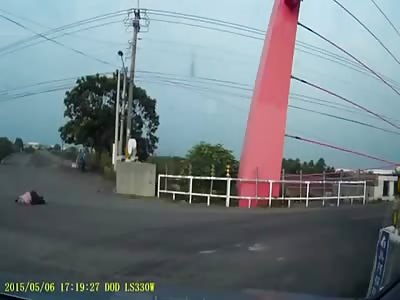 Biker is Killed at Intersection Staring at Truck 