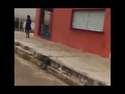 Much Closer and More Clear Footage of Elderly Man's Hand Hacked Off during a Machete Fight (Aftermath Too) 