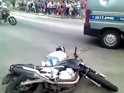 Motorcycle thief is killed by police