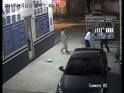 Chinese robbery fail.