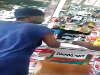 THUGS BEWARE: This Convenience Store Clerk Takes Crap From No One. (Very Rough Language)