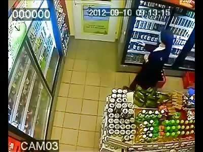 Polish Nun Stealing Beer (Video With Music)