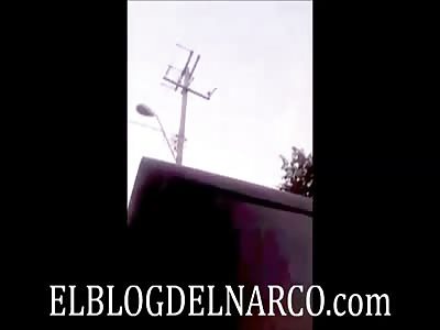 Shooting of sicarios in Reynosa Mexico 