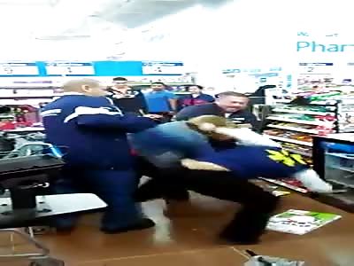 Fight in Walmart