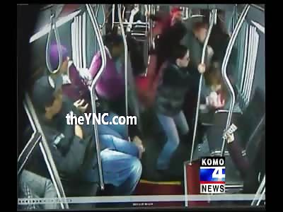 Black Bastard Sticks Gun in Guys Face Trying to Rob Him on City Bus and Gets Dealt With