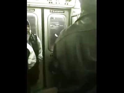 WATCH WHOLE VIDEO - Shocking - White Mentality VS. Black Mentality on the Subway