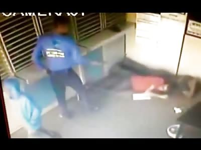 Coward Thug Gets Frustrated and Shoots Man Laying Down in the Chest