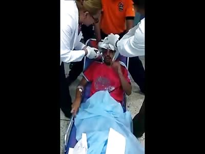 Man Stabbed in the Eye has Knife Removed by Doctors