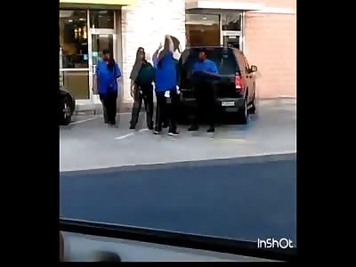 Two Wildabeast Female McDonald's Workers Fight Over Who Gets Last Free Chicken Nuggets