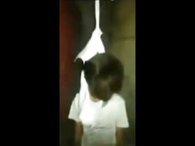 Sad Video of a Young Boy that Tragically Hung Himself to Death