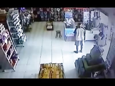 Owner Reacts to a Robbery and is Executed with Multiple Shots