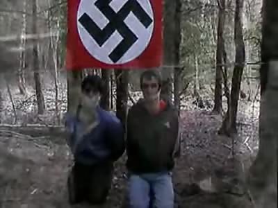 Russian Neo Nazi  executes two Weegs