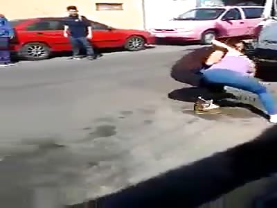 Fighting girl suffers seizure 