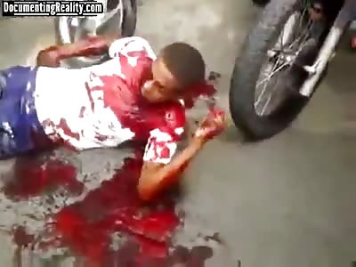 Cop shoots 16 year old kid | Dies choking on his own blood
