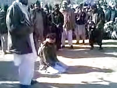 Taliban public execution
