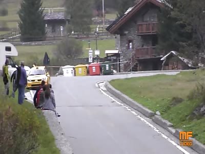 UNBELIEVABLE: Rally Car Crashes and Almost Crushes EVERYONE Watching It (Luckiest People of The Week)